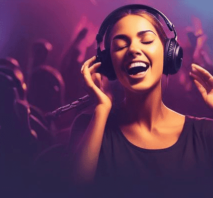 listening music